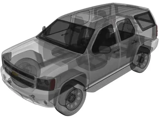 Chevrolet Tahoe PPV (2009) 3D Model preview