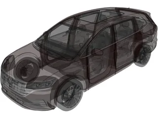 Volkswagen Viloran (2020) 3D Model preview