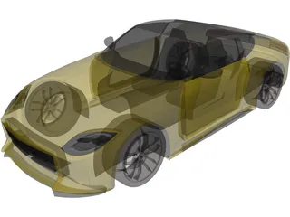 Nissan Z Proto (2021) 3D Model preview