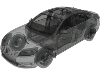 Volkswagen Lavida Plus (2021) 3D Model preview