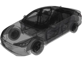Hyundai Elantra (2021) 3D Model preview