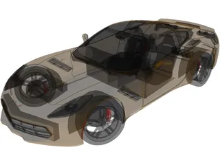 Chevrolet Corvette Stingray C7 (2013) 3D Model preview