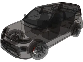 Kia Soul GT-Line (2021) 3D Model preview