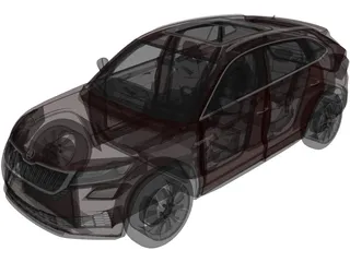 Skoda Kodiaq GT (2020) 3D Model preview