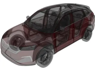 Skoda Kamiq GT (2020) 3D Model preview