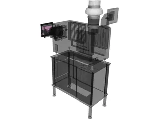 Sony SRX-R515P 3D Model preview