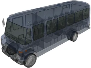 Mercedes-Benz O-309 (1979) 3D Model preview