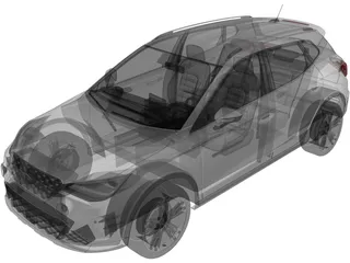 Seat Arona (2022) 3D Model preview