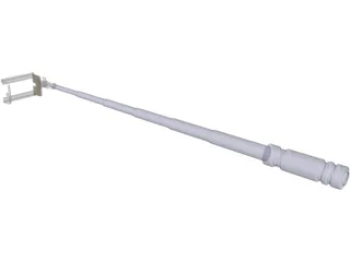 Selfie Stick 3D Model preview