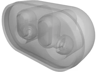Xiaomi Redmi Airdots 3D Model preview