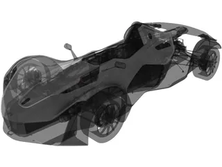Bac Mono (2011) 3D Model preview