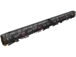 British Rail Class 150 Sprinter (1984) 3D Model preview