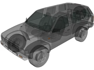 Nissan Terrano (1993) 3D Model preview
