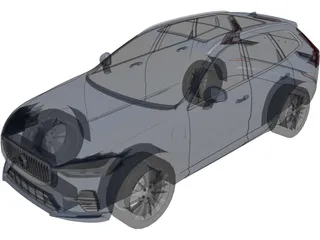Volvo XC60 (2020) 3D Model preview