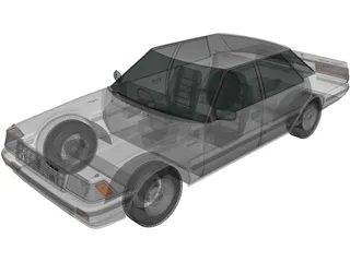 Toyota Crown (1983) 3D Model preview