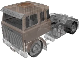 Scania LK 140 4x2 3D Model preview