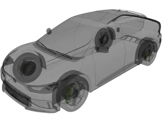 Kia EV6 GT (2022) 3D Model preview