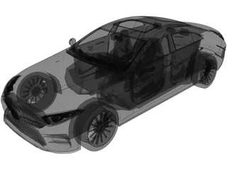 Mercedes-Benz CLS AMG (2018) 3D Model preview