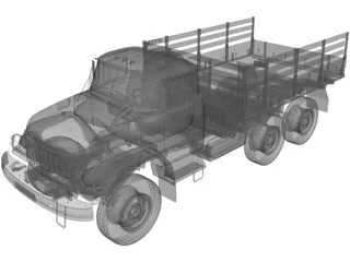 ZIL 131 (1966) 3D Model preview