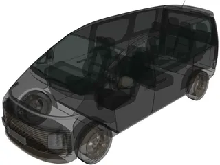 Hyundai Staria Lounge Premium (2021) 3D Model preview