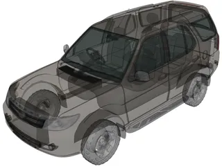Tata Safari Storme (2015) 3D Model preview