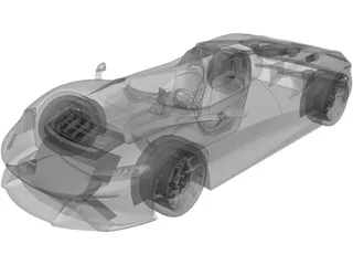 McLaren Elva (2021) 3D Model preview