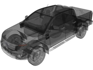 Ford Ranger (2012) 3D Model preview