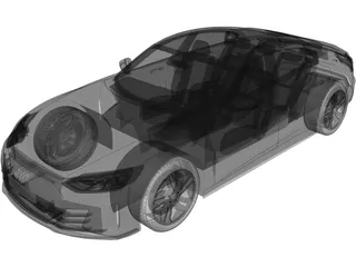 Audi RS e-tron GT 3D Model preview