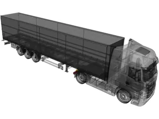 Iveco S-Way (2020) 3D Model preview