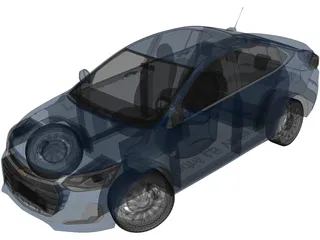 Chevrolet Onix (2021) 3D Model preview