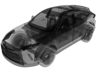 Toyota Venza (2021) 3D Model preview