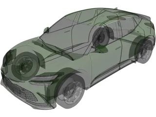Genesis GV60 (2021) 3D Model preview
