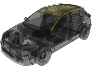 Kia Stonic GT-Line (2021) 3D Model preview