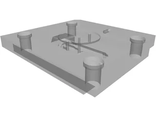 Mould Tool 3D Model preview