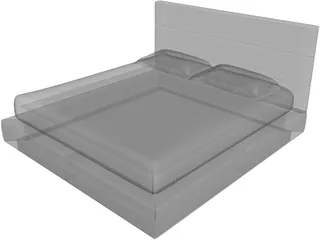 Bed 3D Model preview