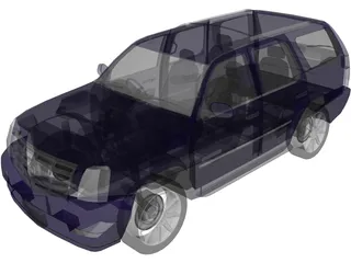 Cadillac Escalade (2007) 3D Model preview