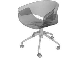 Sina Chair 3D Model preview