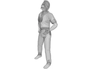 Man 3D Model preview