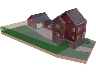 House 3D Model preview