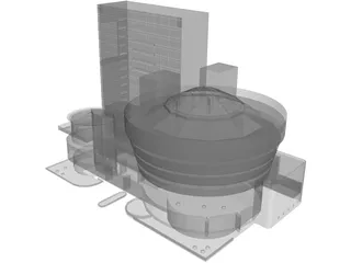 Guggenheim Museum 3D Model preview