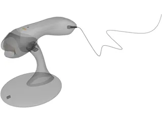 Metrologic Voyager MS 9520 3D Model preview