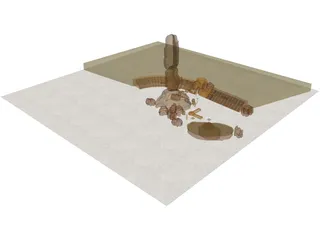 Star Wars Arena 3D Model preview
