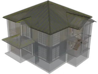 House 3D Model preview