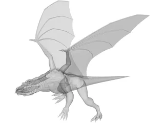 Dragon 3D Model preview