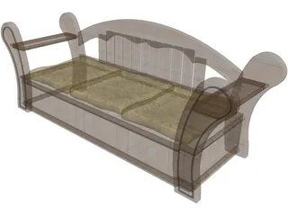 Sofa 3D Model preview