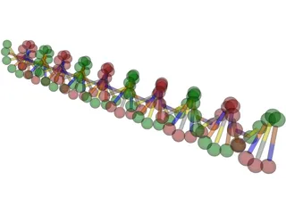 DNA 3D Model preview
