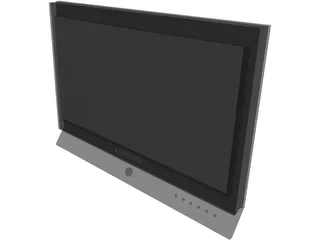 Samsung LCD TV 3D Model preview