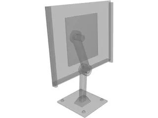 Hander TV 3D Model preview