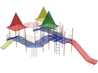 Playground 3D Model preview