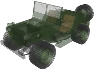 Jeep 3D Model preview
